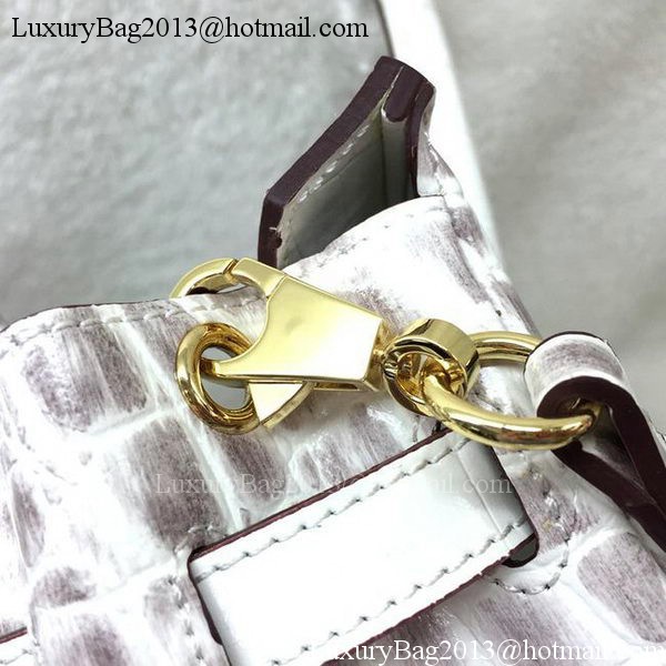 Hermes Birkin 25CM Tote Bag Croco Leather H25TCO OffWhite Hermes Birkin 25CM Tote Bag Croco Leather H25TCO OffWhite