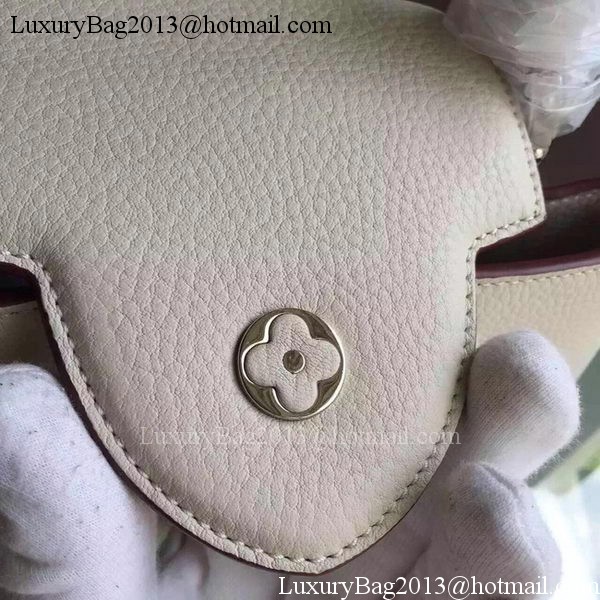 Louis Vuitton Capucines BB Tote Bag M94754 OffWhite Louis Vuitton Capucines BB Tote Bag M94754 OffWhite