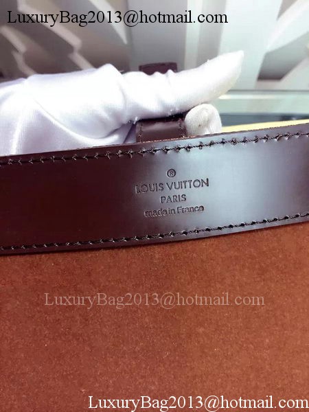 Louis Vuitton Damier Ebene Canvas 3 WATCH CASE N41137 Louis Vuitton Damier Ebene Canvas 3 WATCH CASE N41137