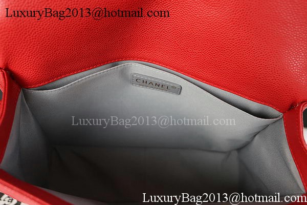 Boy Chanel Flap Shoulder Bag Original Cannage Pattern A67087 Red Boy Chanel Flap Shoulder Bag Original Cannage Pattern A67087 Red