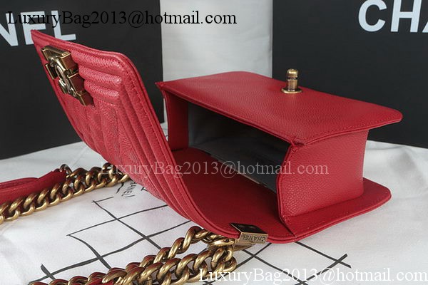 Boy Chanel mini Flap Bag Original Cannage Pattern A67085 Dark Red Boy Chanel mini Flap Bag Original Cannage Pattern A67085 Dark Red