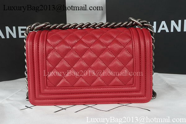Boy Chanel mini Flap Bag Original Cannage Pattern A67085 Dark Red Boy Chanel mini Flap Bag Original Cannage Pattern A67085 Dark Red