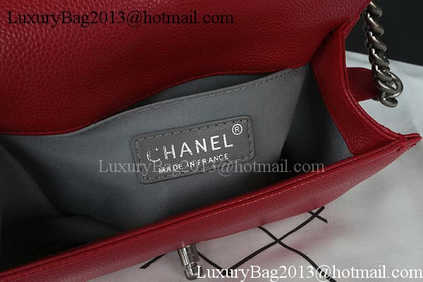 Boy Chanel mini Flap Bag Original Cannage Pattern A67085 Dark Red Boy Chanel mini Flap Bag Original Cannage Pattern A67085 Dark Red
