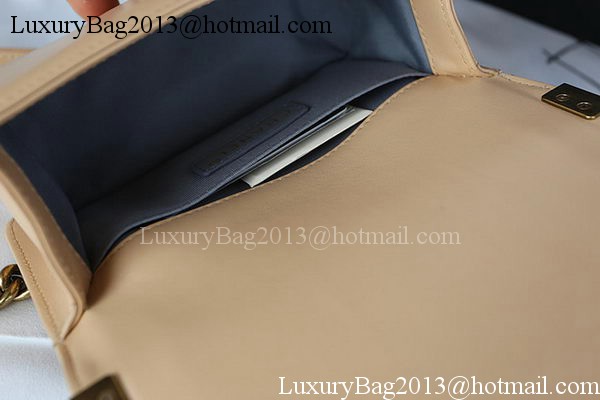 Boy Chanel mini Flap Bag Original Sheepskin A67085 Apricot Boy Chanel mini Flap Bag Original Sheepskin A67085 Apricot