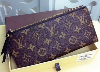 Louis Vuitton Monogram Canvas ADELE WALLET M61287 Black Louis Vuitton Monogram Canvas ADELE WALLET M61287 Black
