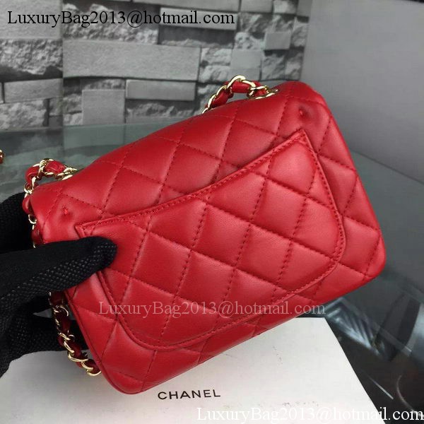Chanel Classic Flap Bag Original Sheepskin Leather A5171 Red Chanel Classic Flap Bag Original Sheepskin Leather A5171 Red