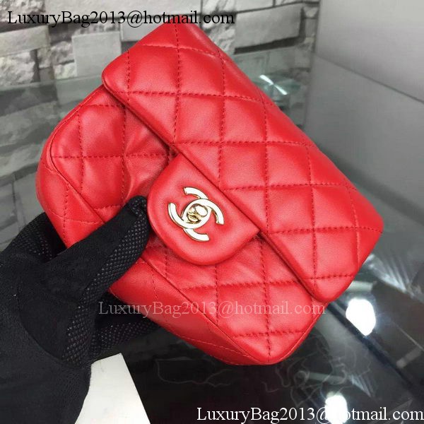 Chanel Classic Flap Bag Original Sheepskin Leather A5171 Red Chanel Classic Flap Bag Original Sheepskin Leather A5171 Red