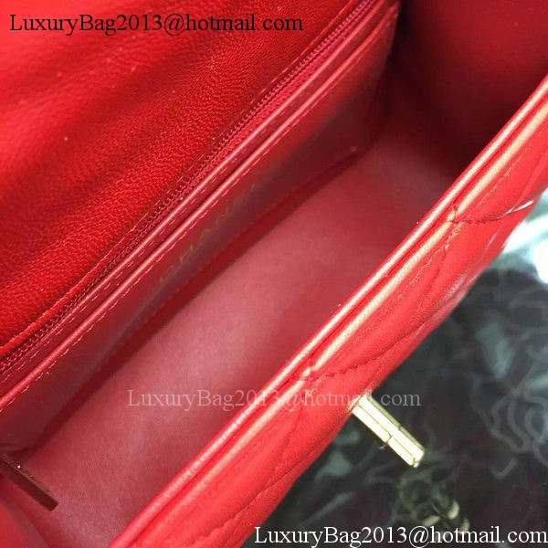 Chanel Classic Flap Bag Original Sheepskin Leather A5171 Red Chanel Classic Flap Bag Original Sheepskin Leather A5171 Red