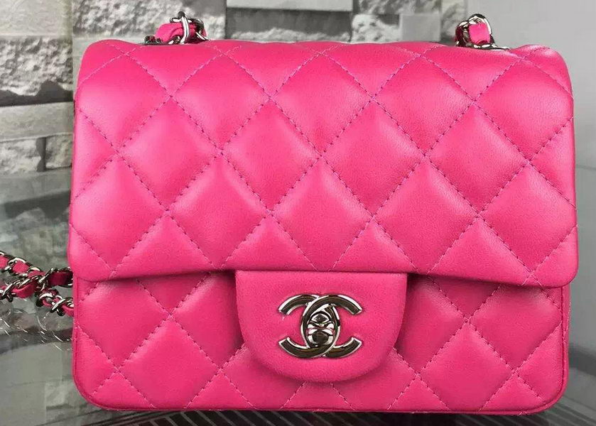 Chanel Classic Flap Bag Original Sheepskin Leather A5171 Rose Chanel Classic Flap Bag Original Sheepskin Leather A5171 Rose