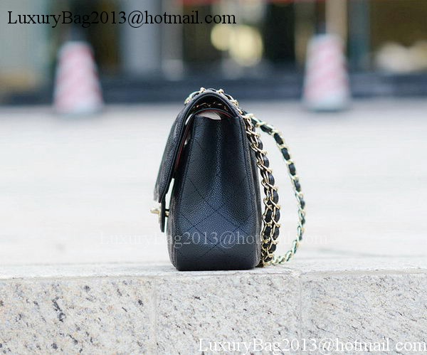 Chanel Classic Flap Bag Black Cannage Pattern A1113 Gold Chanel Classic Flap Bag Black Cannage Pattern A1113 Gold