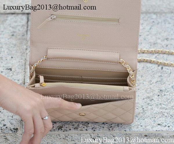 Chanel mini Flap Bag Apricot Cannage Pattern A33814 Gold Chanel mini Flap Bag Apricot Cannage Pattern A33814 Gold