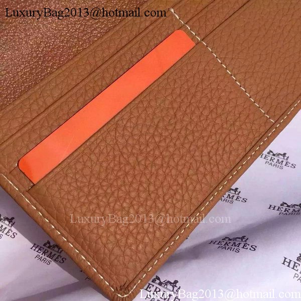 Hermes Grainy Leather Bifold Wallet H8000 Hermes Grainy Leather Bifold Wallet H8000