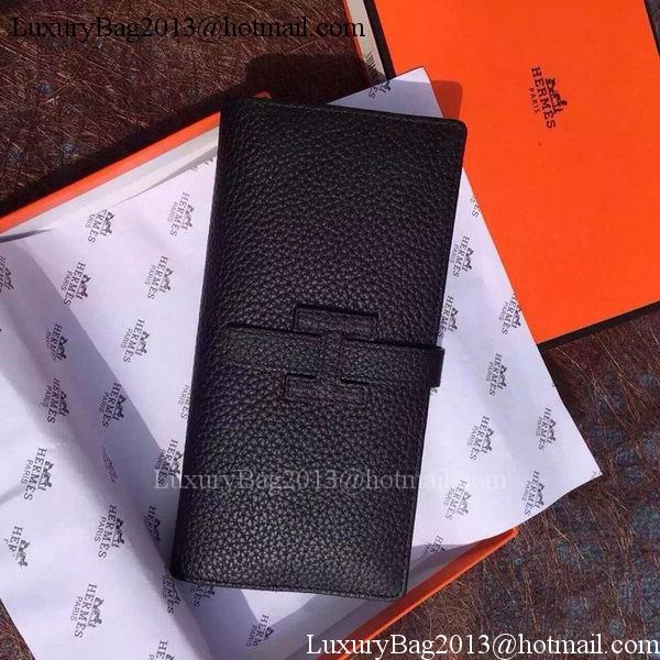 Hermes Grainy Leather Bifold Wallet H8000 Hermes Grainy Leather Bifold Wallet H8000