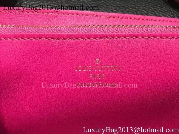 Louis Vuitton Litchi Leather LOUISE WALLET M60766 Black Louis Vuitton Litchi Leather LOUISE WALLET M60766 Black