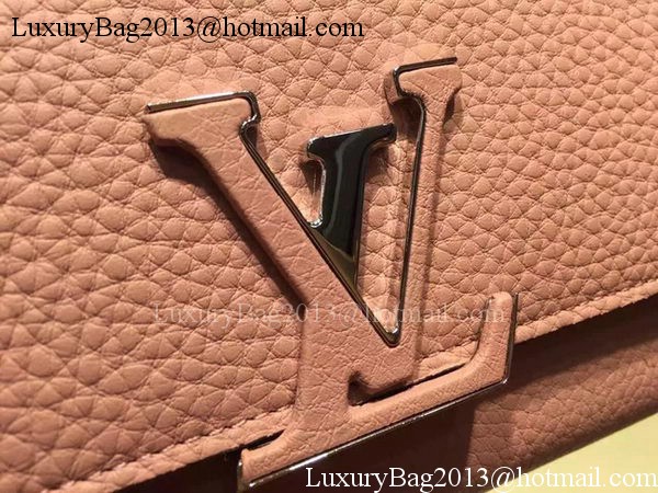 Louis Vuitton Litchi Leather LOUISE WALLET M60766 Pink Louis Vuitton Litchi Leather LOUISE WALLET M60766 Pink