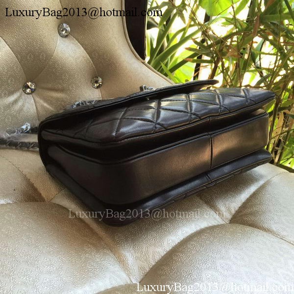 Chanel Classic Top Handle Bag Original Sheepskin Leather A92236 Black Chanel Classic Top Handle Bag Original Sheepskin Leather A92236 Black