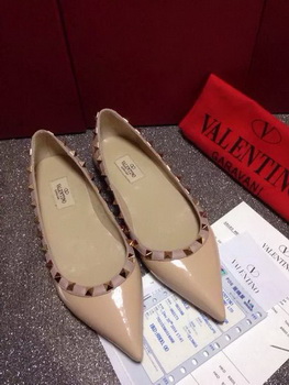 Valentino Leather Flat VT666 Apricot Valentino Leather Flat VT666 Apricot