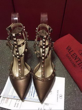 Valentino Leather Pump VT584 Bronze Valentino Leather Pump VT584 Bronze