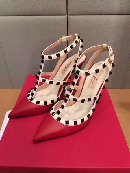 Valentino Leather Pump VT590 Red Valentino Leather Pump VT590 Red