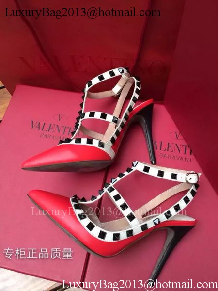 Valentino Leather Pump VT590 Red Valentino Leather Pump VT590 Red