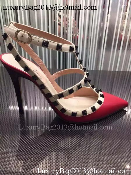 Valentino Leather Pump VT590 Red Valentino Leather Pump VT590 Red