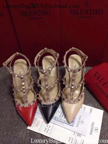 Valentino Leather Pump VT659 Red Valentino Leather Pump VT659 Red