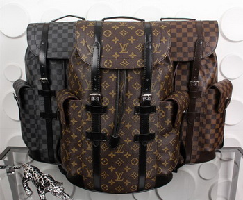 Louis Vuitton Monogram Damier Ebene Graphite CHRISTOPHER PM M43735 Louis Vuitton Monogram Damier Ebene Graphite CHRISTOPHER PM M43735