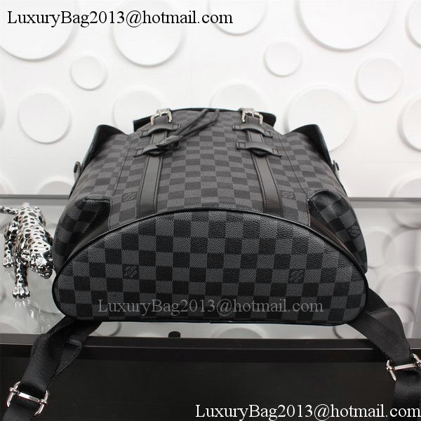 Louis Vuitton Monogram Damier Ebene Graphite CHRISTOPHER PM M43735 Louis Vuitton Monogram Damier Ebene Graphite CHRISTOPHER PM M43735