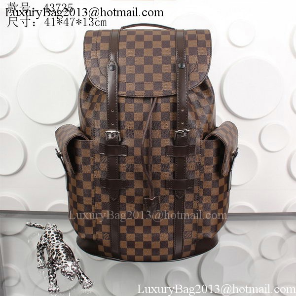 Louis Vuitton Monogram Damier Ebene Graphite CHRISTOPHER PM M43735 Louis Vuitton Monogram Damier Ebene Graphite CHRISTOPHER PM M43735
