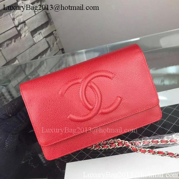 Chanel Flap Shoulder Bag Cannage Pattern A5373 Red Chanel Flap Shoulder Bag Cannage Pattern A5373 Red