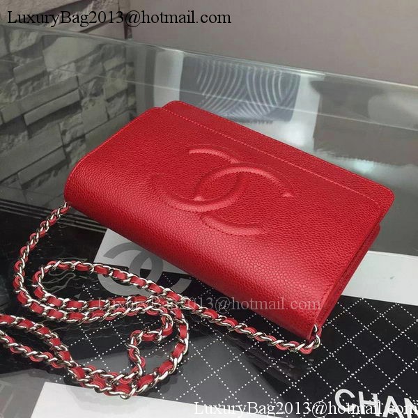 Chanel Flap Shoulder Bag Cannage Pattern A5373 Red Chanel Flap Shoulder Bag Cannage Pattern A5373 Red