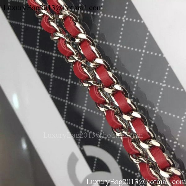 Chanel Flap Shoulder Bag Cannage Pattern A5373 Red Chanel Flap Shoulder Bag Cannage Pattern A5373 Red