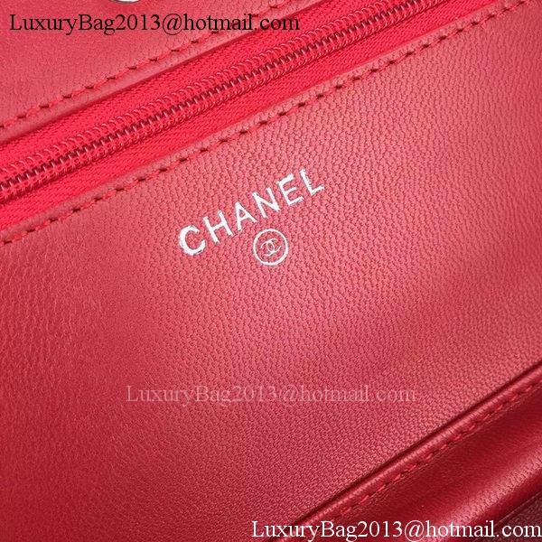 Chanel Flap Shoulder Bag Cannage Pattern A5373 Red Chanel Flap Shoulder Bag Cannage Pattern A5373 Red