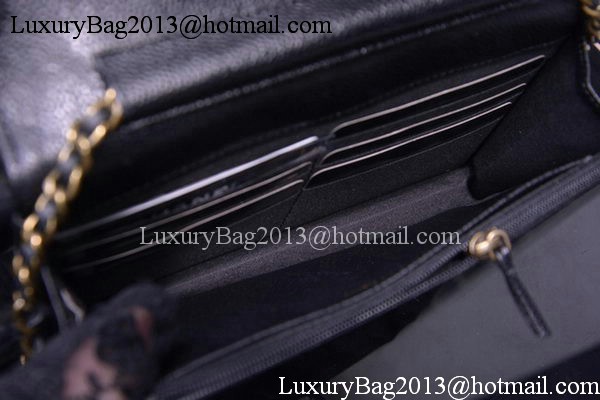 Boy Chanel mini Flap Bags Cannage Pattern A33815 Black Boy Chanel mini Flap Bags Cannage Pattern A33815 Black