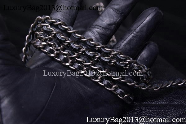 Boy Chanel mini Flap Bags Cannage Pattern A33815 Black Boy Chanel mini Flap Bags Cannage Pattern A33815 Black