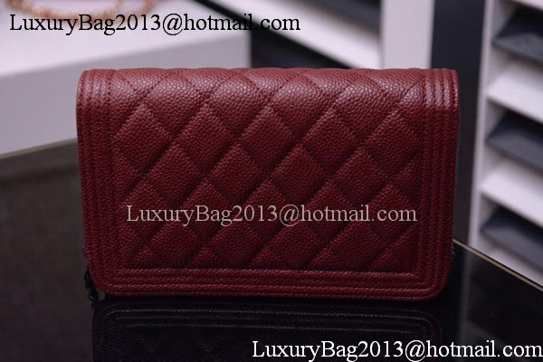 Boy Chanel mini Flap Bags Cannage Pattern A33815 Burgundy Boy Chanel mini Flap Bags Cannage Pattern A33815 Burgundy