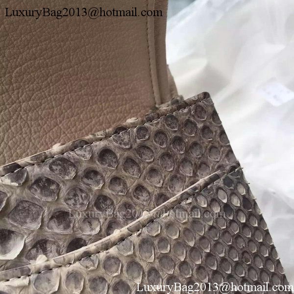 Chanel 2.55 Series Flap Bags OffWhite Pink Original Python Leather A1112SA Gold Chanel 2.55 Series Flap Bags OffWhite Pink Original Python Leather A1112SA Gold