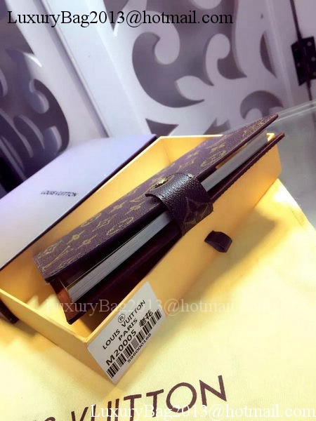 Louis Vuitton Monogram Canvas DESK AGENDA NOTES REFILL M2005 Louis Vuitton Monogram Canvas DESK AGENDA NOTES REFILL M2005
