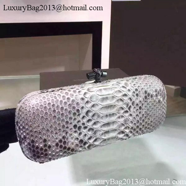 Bottega Veneta Snake Leather Knot Clutch 8651E Bottega Veneta Snake Leather Knot Clutch 8651E