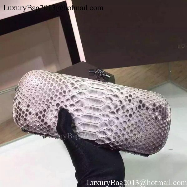 Bottega Veneta Snake Leather Knot Clutch 8651E Bottega Veneta Snake Leather Knot Clutch 8651E