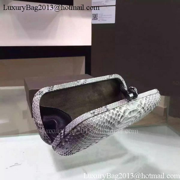 Bottega Veneta Snake Leather Knot Clutch 8651E Bottega Veneta Snake Leather Knot Clutch 8651E