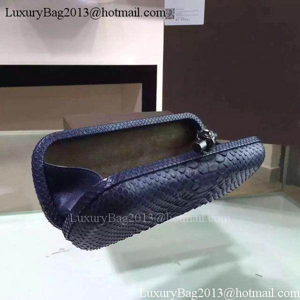 Bottega Veneta Snake Leather Knot Clutch 8651K Bottega Veneta Snake Leather Knot Clutch 8651K