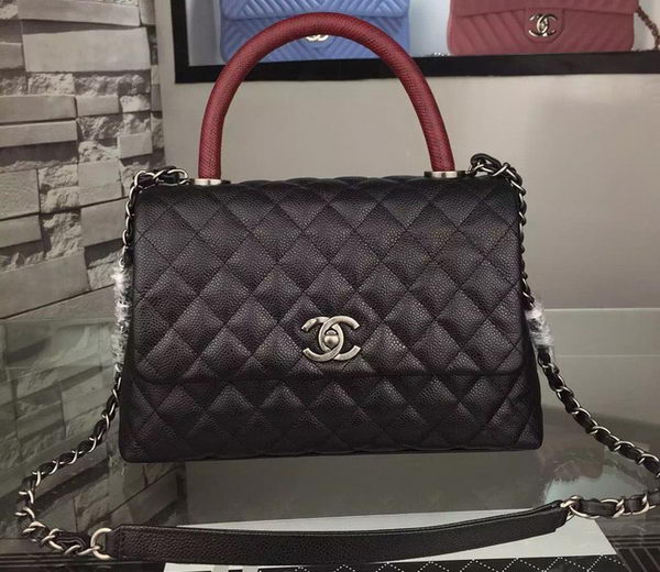 Chanel Shoulder Tote Bag Original Caviar Leather A7780 Black Chanel Shoulder Tote Bag Original Caviar Leather A7780 Black