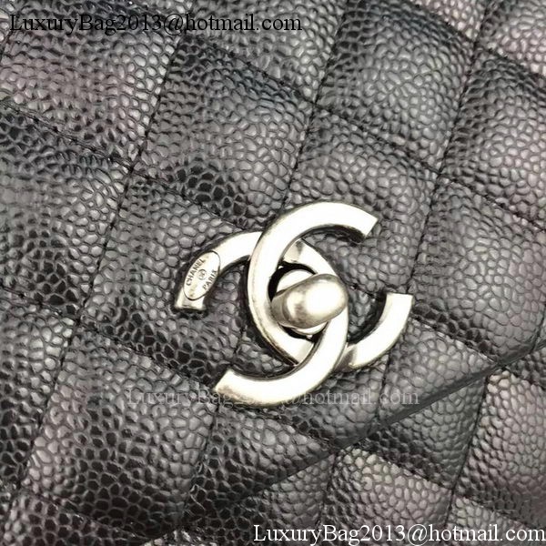 Chanel Shoulder Tote Bag Original Caviar Leather A7780 Black Chanel Shoulder Tote Bag Original Caviar Leather A7780 Black