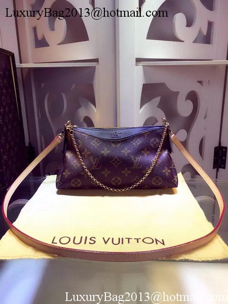 Louis Vuitton Monogram Canvas PALLAS CLUTCH M41639 Noir Louis Vuitton Monogram Canvas PALLAS CLUTCH M41639 Noir