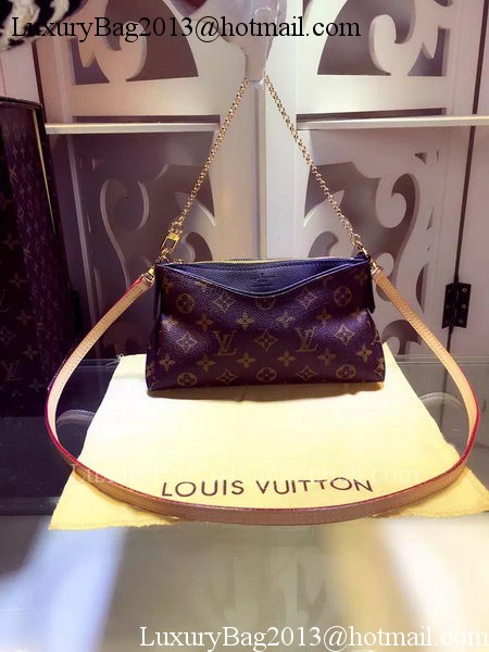 Louis Vuitton Monogram Canvas PALLAS CLUTCH M41639 Noir Louis Vuitton Monogram Canvas PALLAS CLUTCH M41639 Noir
