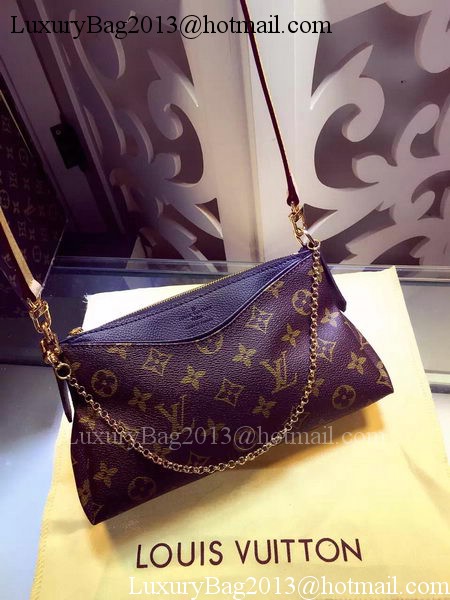 Louis Vuitton Monogram Canvas PALLAS CLUTCH M41639 Noir Louis Vuitton Monogram Canvas PALLAS CLUTCH M41639 Noir