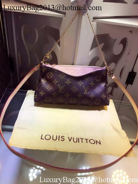 Louis Vuitton Monogram Canvas PALLAS CLUTCH M41733 Poppy Louis Vuitton Monogram Canvas PALLAS CLUTCH M41733 Poppy