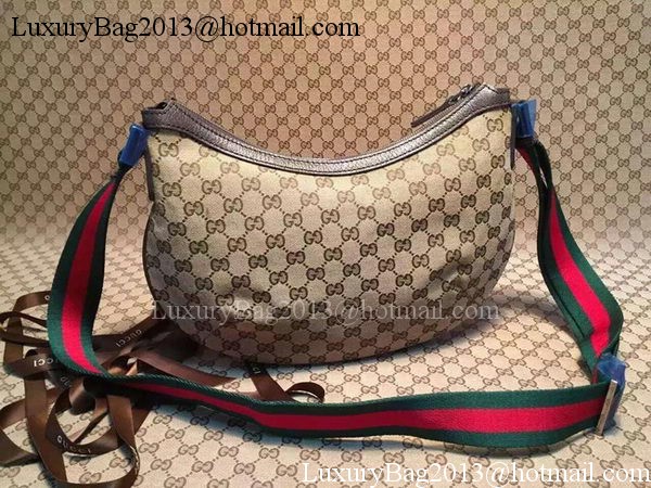 Gucci GG Plus Medium Messenger Bag 181092 Brown Gucci GG Plus Medium Messenger Bag 181092 Brown