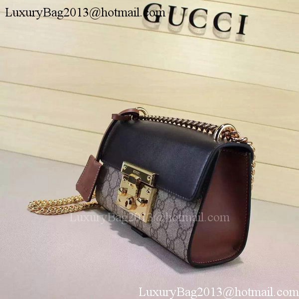 Gucci Padlock GG Supreme Shoulder Bags 409487 Brown Gucci Padlock GG Supreme Shoulder Bags 409487 Brown